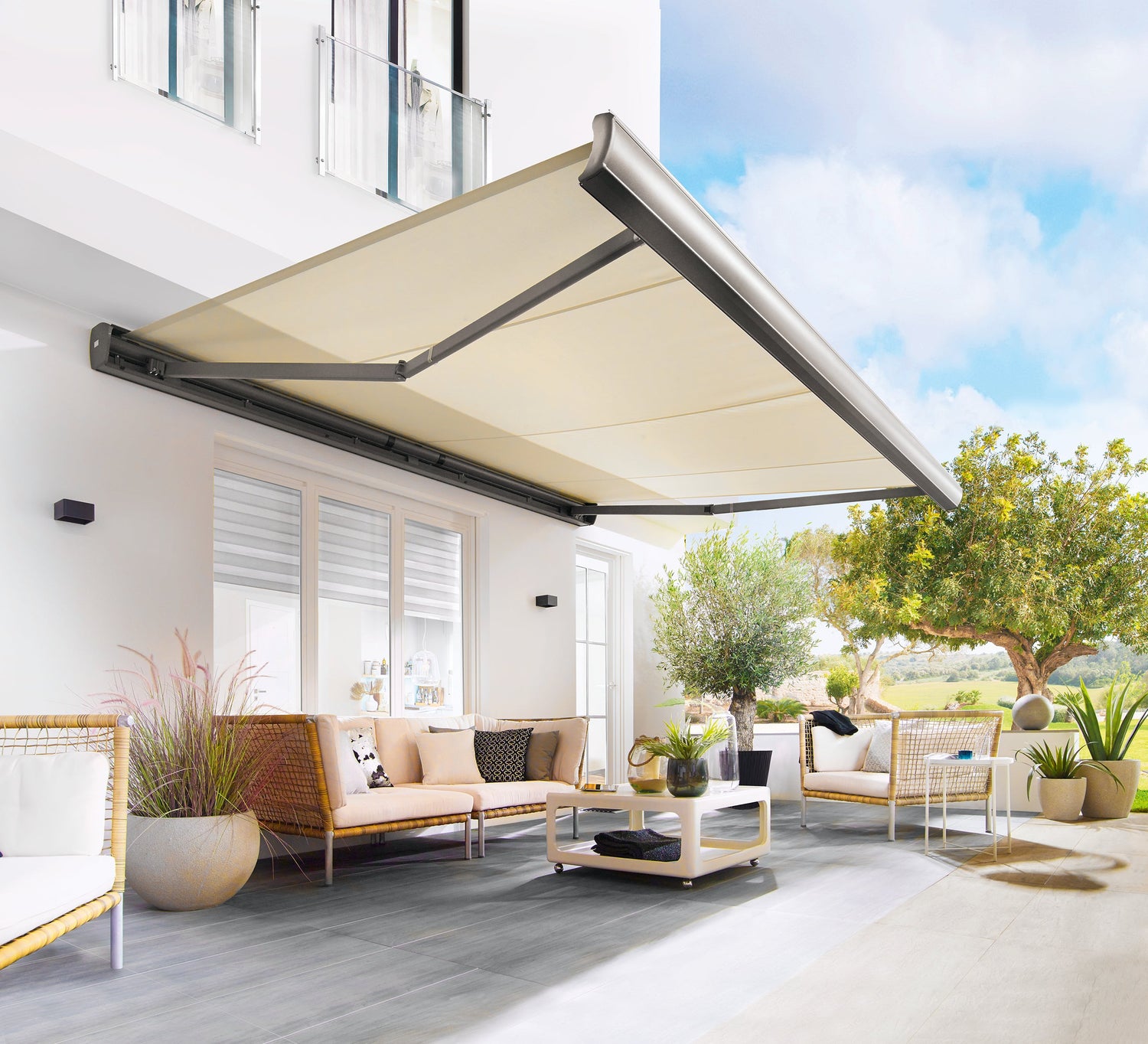 Knikarmschermen op maat