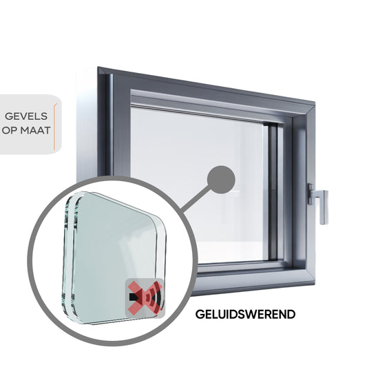 Geluidswerend Dubbel HR++ Standaard Glas 1.0 Coating