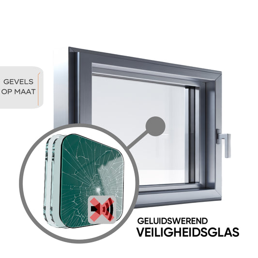 Tripple Geluidswerend HR+++ Veiligheidsglas