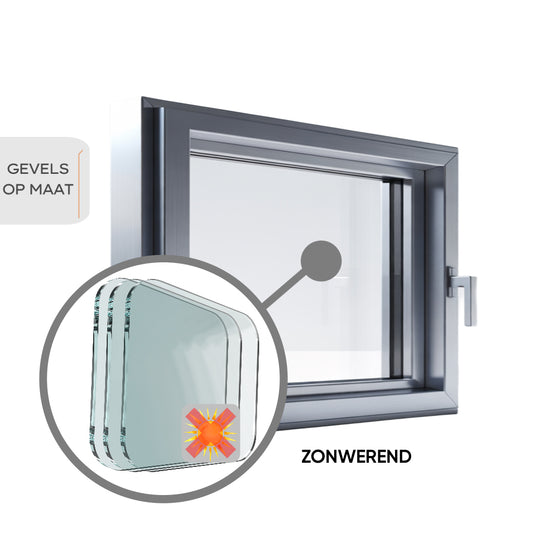 Tripple Zonwerend HR+++ Glas Standaard
