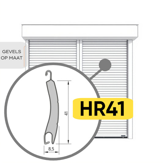 HR-41 Combinatierolluik Dubbel