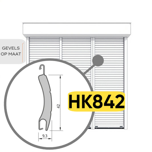 HK-842 Combinatierolluik Drievoudig