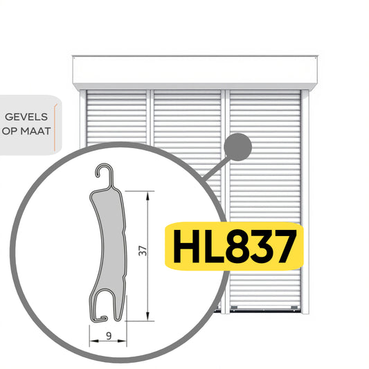 HL-837 Combinatierolluik Drievoudig
