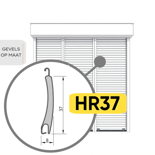 HR-37 Combinatierolluik Drievoudig