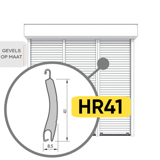 HR-41 Combinatierolluik Drievoudig