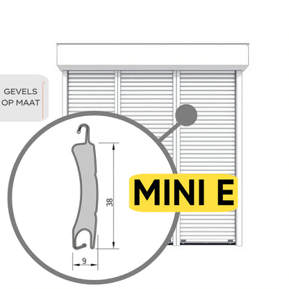 Mini E Combinatierolluik Drievoudig