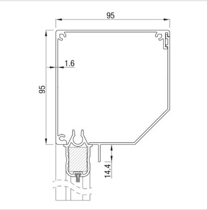 Screen GOMline Classic 95