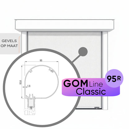 Screen GOMline Classic 95 (rond)