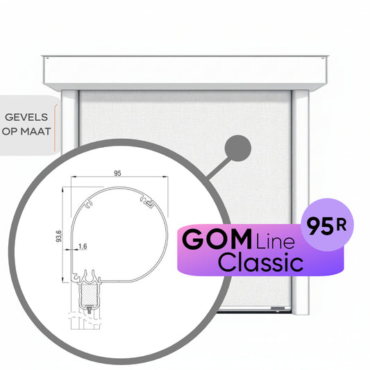 Screen GOMline Classic 95 (rond)