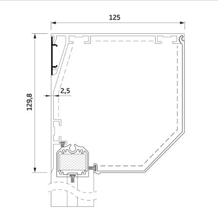 Screen GOMline Smart 130
