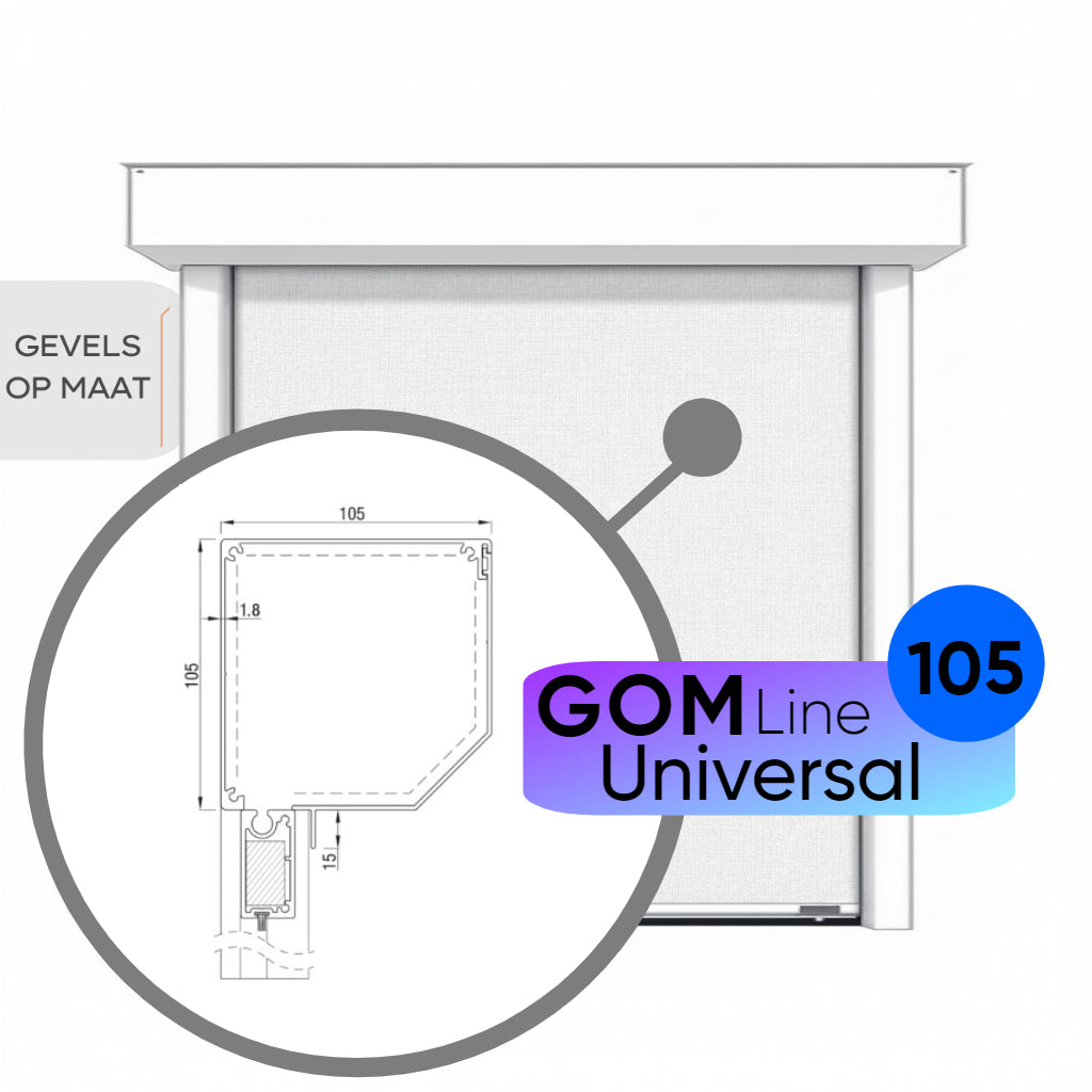 Screen GOMline Universal 105