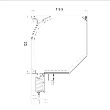 Screen GOMline Universal 125