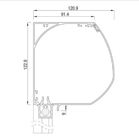 Screen GOMline Vision 120