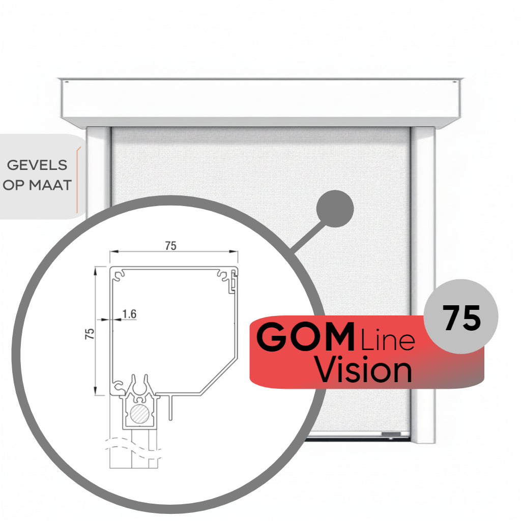 Screen GOMline Classic 75
