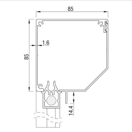 Screen GOMline Vision 85