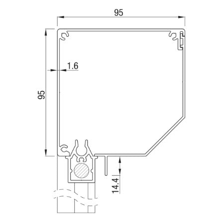 Screen GOMline Vision 95