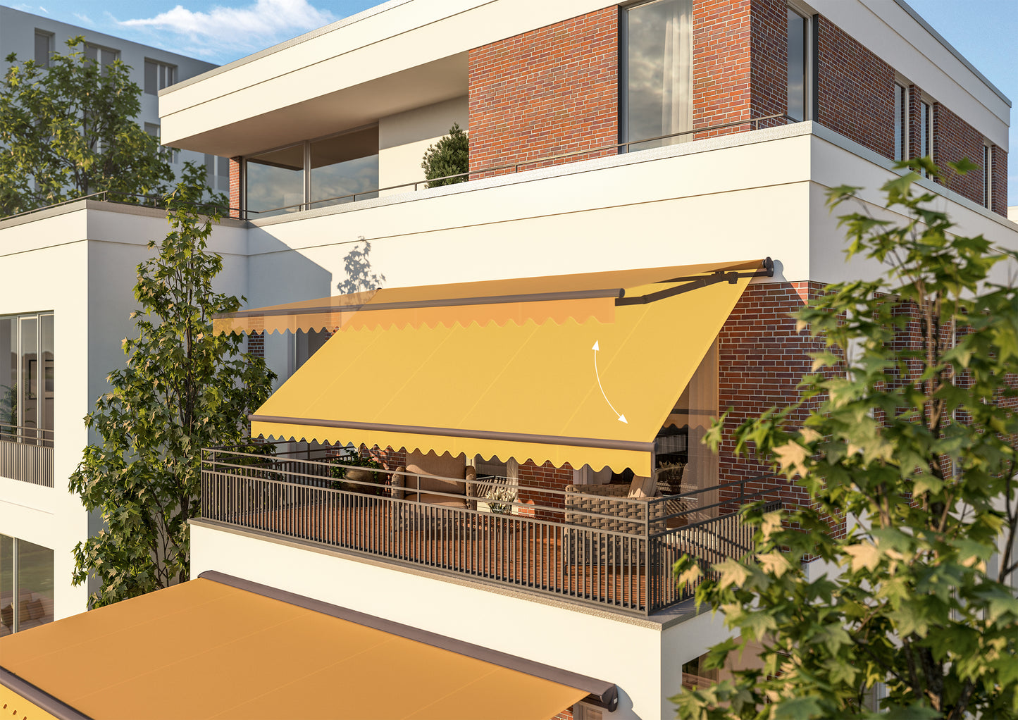 Family Classic Knikarmscherm