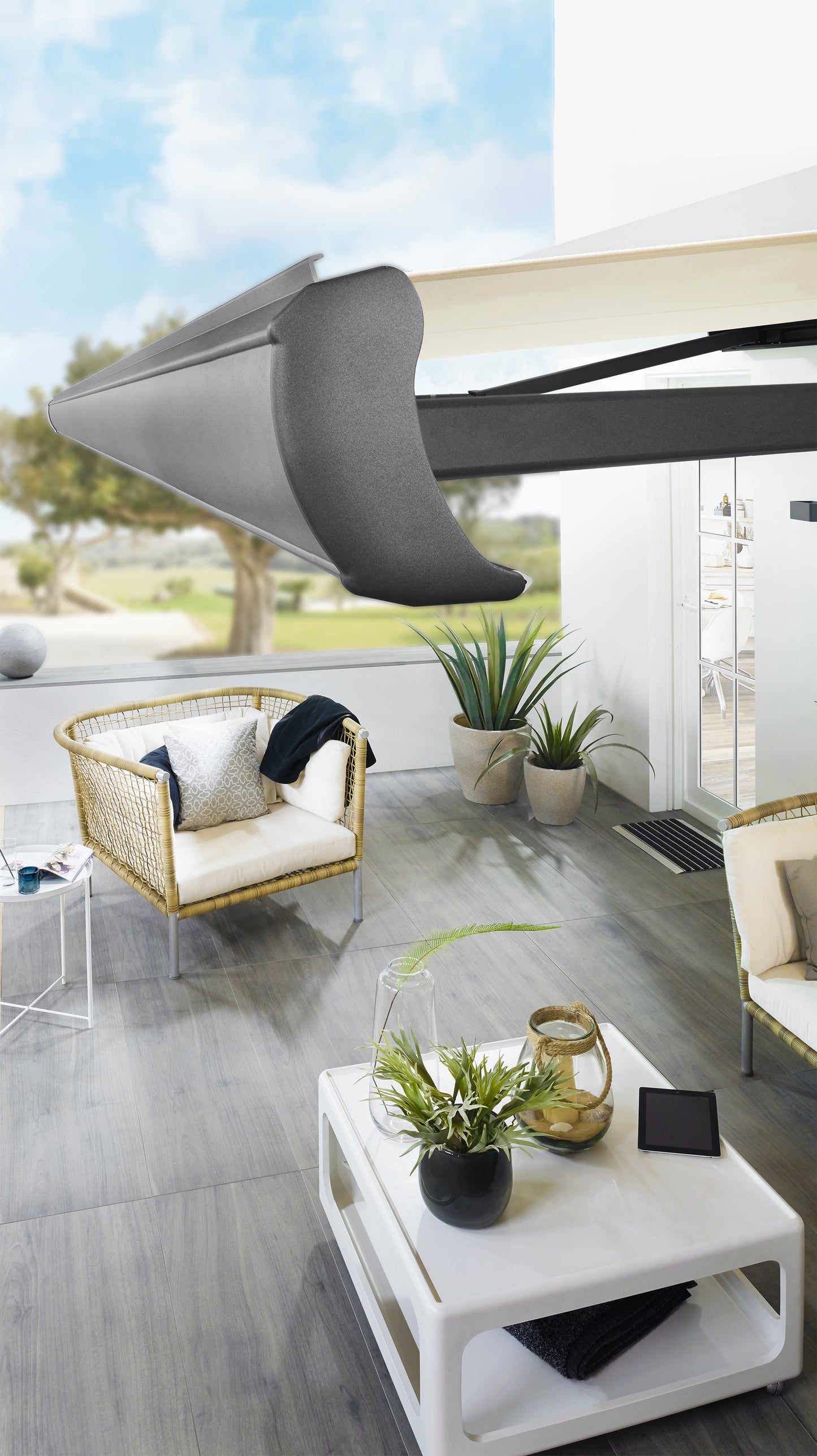 Family Compact Knikarmscherm