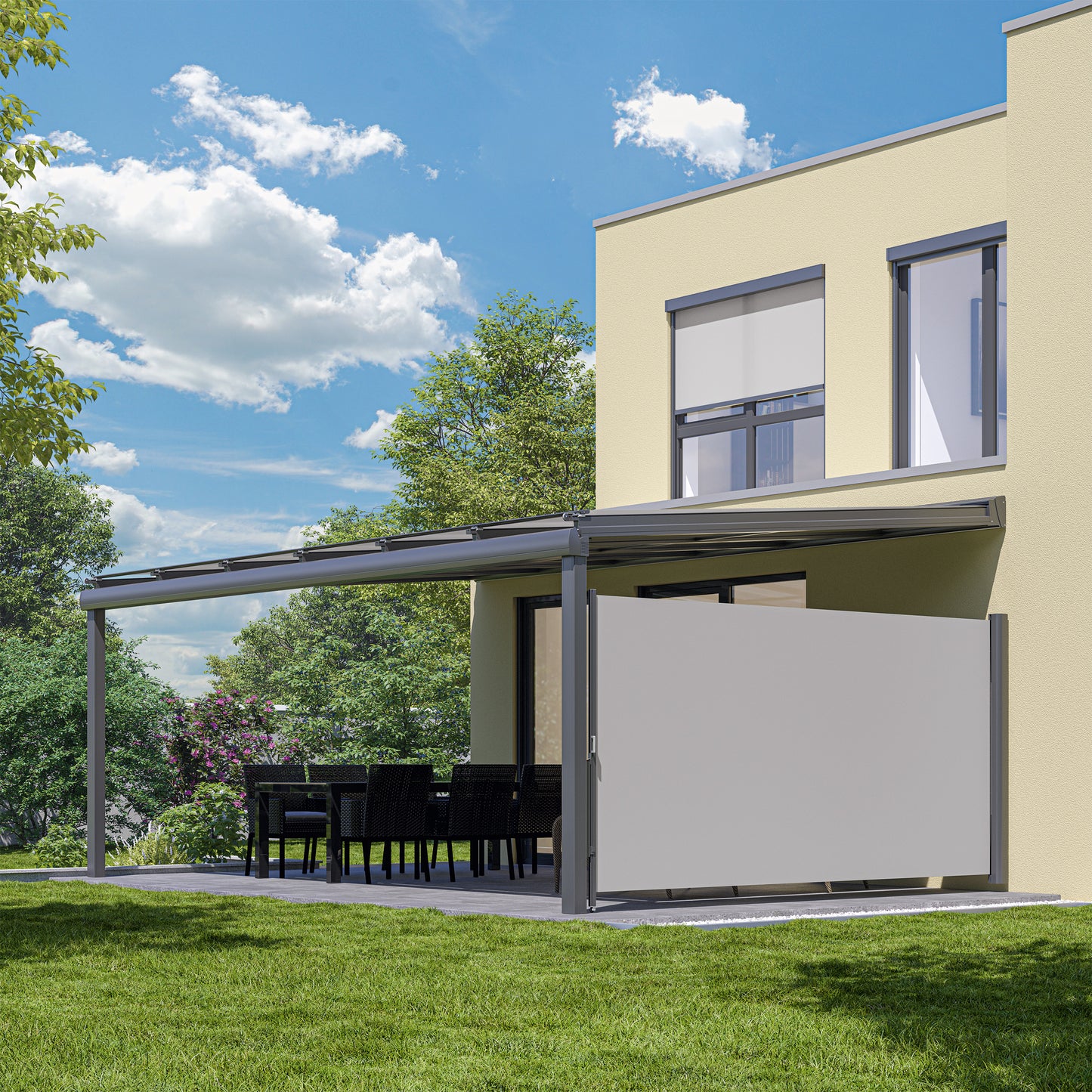 Micro 700 Zijwaarts Zonnescherm