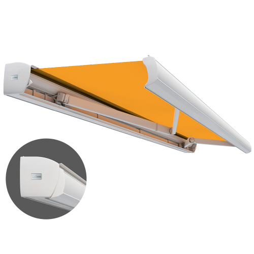 Lewens Family Compact zonnescherm met klassiek design, compact en eenvoudig zelf te monteren

